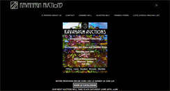 Desktop Screenshot of kavanaghauctions.com